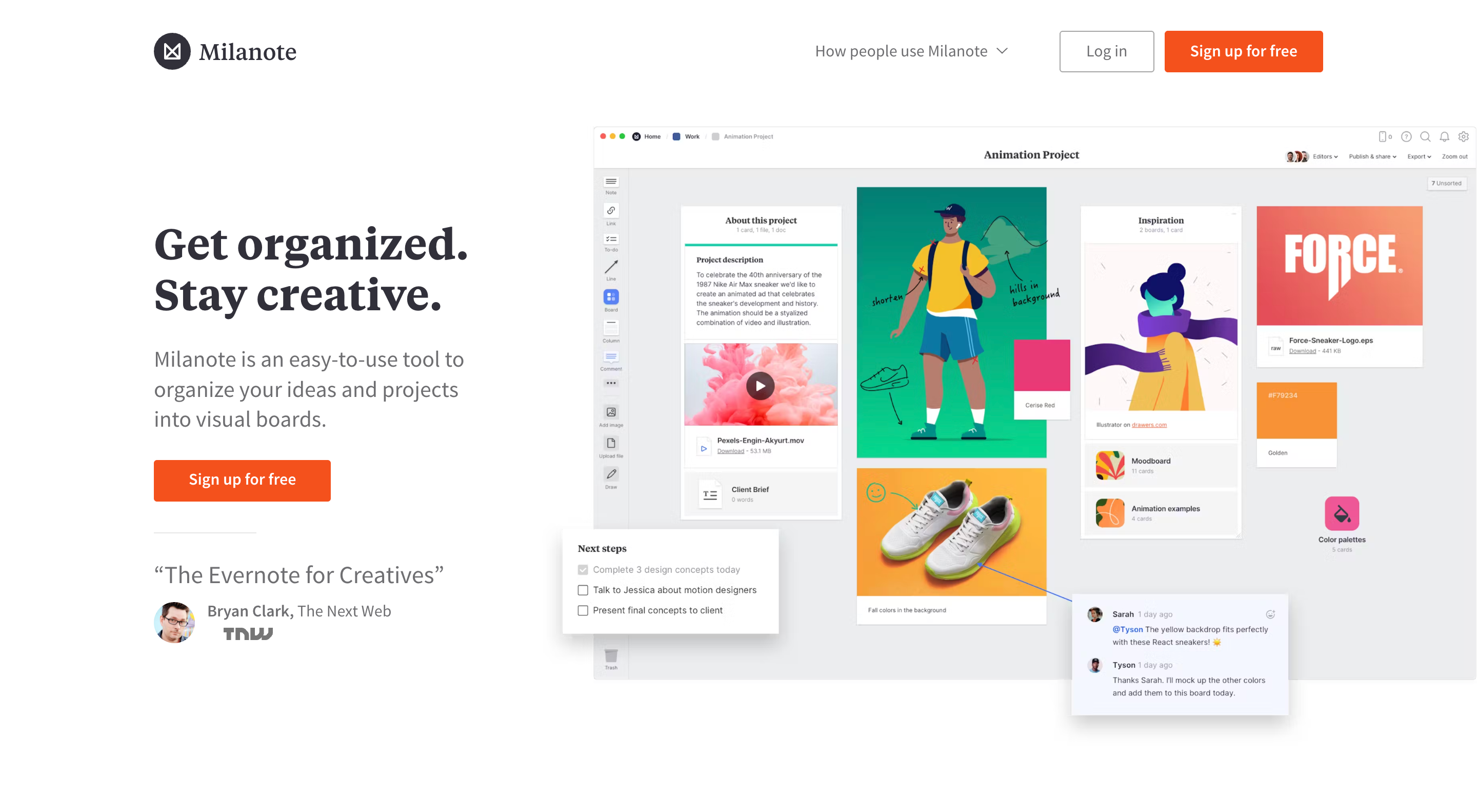 milanote｜情绪板研究